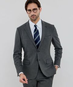 MACKINTOSH LONDON(MENS) / マッキントッシュ ロンドン 　メンズ ノーカラージャケット | 【BREASY JACKET】2WAYストレッチセットアップジャケット