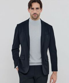 MACKINTOSH LONDON(MENS) / マッキントッシュ ロンドン 　メンズ ノーカラージャケット | 【BREASY JACKET】2WAYストレッチセットアップジャケット