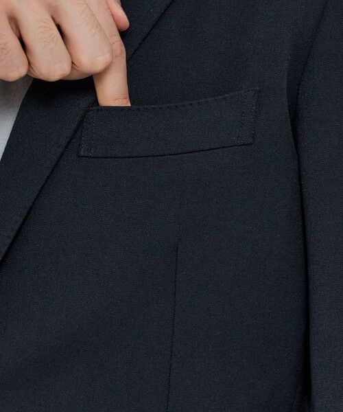 MACKINTOSH LONDON(MENS) / マッキントッシュ ロンドン メンズ ノーカラージャケット | 【BREASY JACKET】2WAYストレッチセットアップジャケット | 詳細7