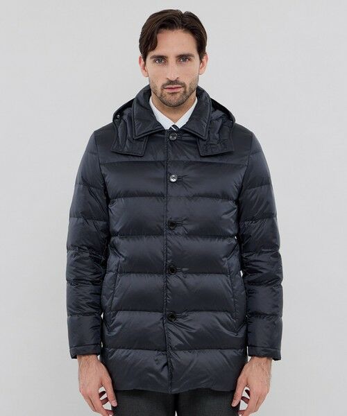 MACKINTOSH LONDON(MENS) / マッキントッシュ ロンドン メンズ ブルゾン | 【WEB・一部店舗限定】【ELINGTON】シンセティックフーデッドダウンアウター | 詳細4