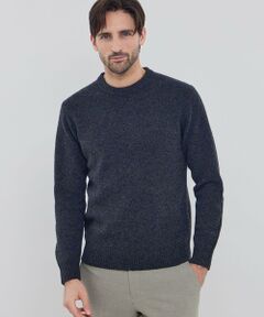 MACKINTOSH LONDON(MENS) / マッキントッシュ ロンドン 　メンズ ニット・セーター | イタリアンシェットウールクルーネックニット
