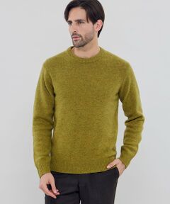MACKINTOSH LONDON(MENS) / マッキントッシュ ロンドン 　メンズ ニット・セーター | イタリアンシェットウールクルーネックニット