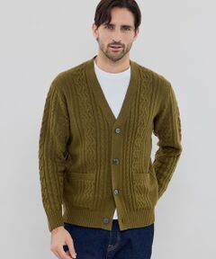 MACKINTOSH LONDON(MENS) / マッキントッシュ ロンドン 　メンズ ニット・セーター | アランニットカーディガン