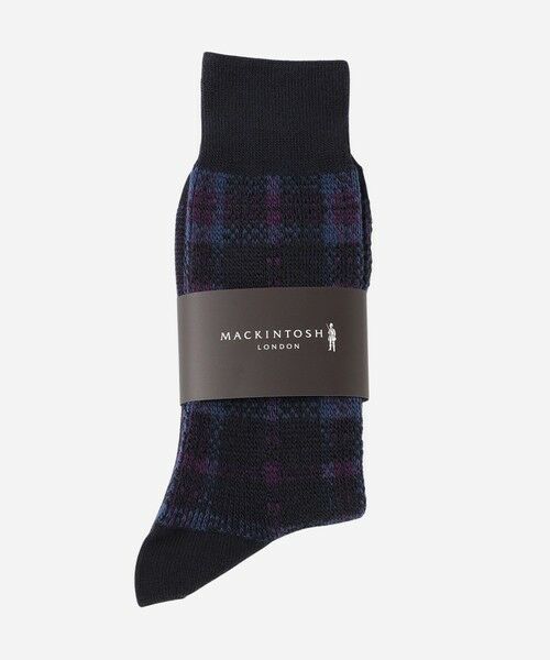 MACKINTOSH LONDON(MENS) / マッキントッシュ ロンドン 　メンズ その他インナー・ルームウェア | タータンチェックソックス | 詳細5