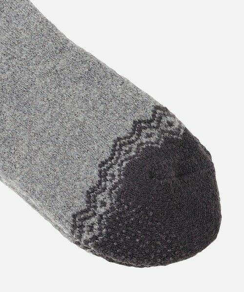 MACKINTOSH LONDON(MENS) / マッキントッシュ ロンドン 　メンズ その他インナー・ルームウェア | フェアアイルルームソックス | 詳細3