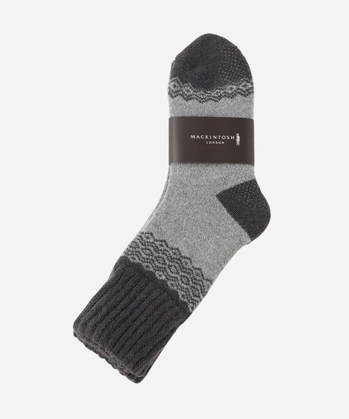 MACKINTOSH LONDON(MENS) / マッキントッシュ ロンドン 　メンズ その他インナー・ルームウェア | フェアアイルルームソックス | 詳細5