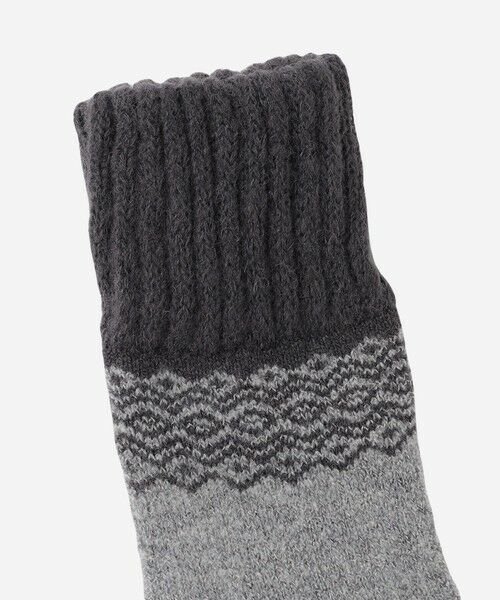 MACKINTOSH LONDON(MENS) / マッキントッシュ ロンドン 　メンズ その他インナー・ルームウェア | フェアアイルルームソックス | 詳細1