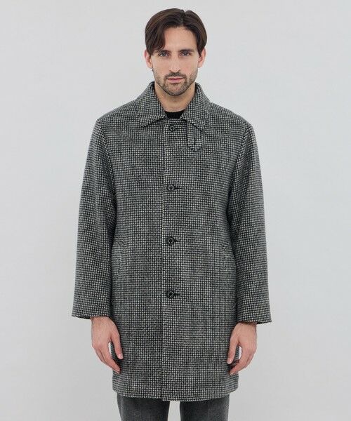 MACKINTOSH LONDON(MENS) / マッキントッシュ ロンドン 　メンズ その他アウター | 【ROSLEY SL】【HEAT TWEED】ヒートツイードステンカラーコート | 詳細3