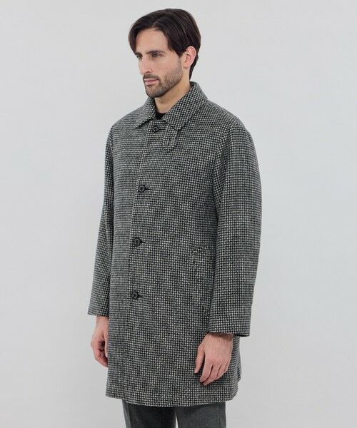MACKINTOSH LONDON(MENS) / マッキントッシュ ロンドン 　メンズ その他アウター | 【ROSLEY SL】【HEAT TWEED】ヒートツイードステンカラーコート | 詳細4