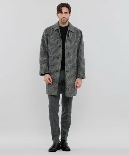 MACKINTOSH LONDON(MENS) / マッキントッシュ ロンドン 　メンズ その他アウター | 【ROSLEY SL】【HEAT TWEED】ヒートツイードステンカラーコート | 詳細1
