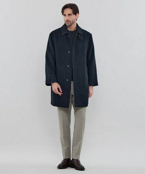 MACKINTOSH LONDON(MENS) / マッキントッシュ ロンドン 　メンズ その他アウター | 【ROSLEY SL】【HEAT TWEED】ヒートツイードステンカラーコート | 詳細2