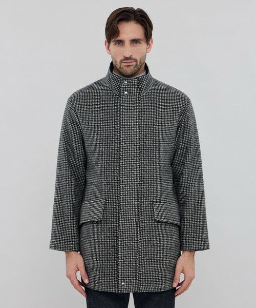 MACKINTOSH LONDON(MENS) / マッキントッシュ ロンドン 　メンズ ブルゾン | 【HEAT TWEED】【Ettrick】ヒートツイードスタンドカラーブルゾン | 詳細3