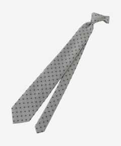 MACKINTOSH LONDON(MENS) / マッキントッシュ ロンドン 　メンズ ネクタイ | クラシック綾目花小紋ネクタイ