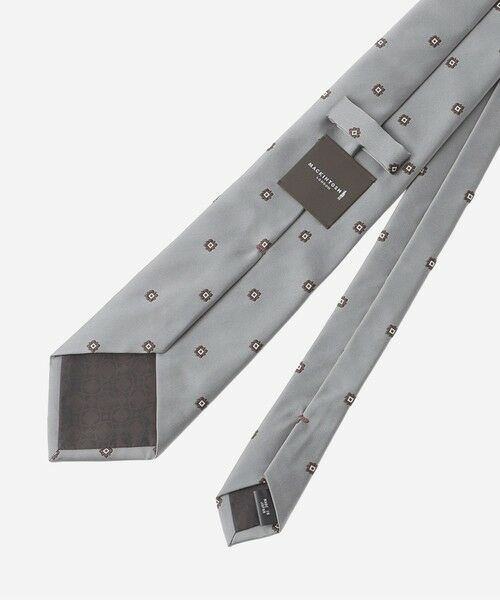 MACKINTOSH LONDON(MENS) / マッキントッシュ ロンドン 　メンズ ネクタイ | クラシックサテン花小紋ネクタイ | 詳細2