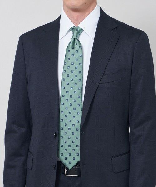 MACKINTOSH LONDON(MENS) / マッキントッシュ ロンドン 　メンズ ネクタイ | サテン花小紋ネクタイ | 詳細2