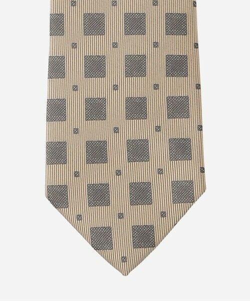 MACKINTOSH LONDON(MENS) / マッキントッシュ ロンドン 　メンズ ネクタイ | ジオメトリック綾目小紋ネクタイ | 詳細3