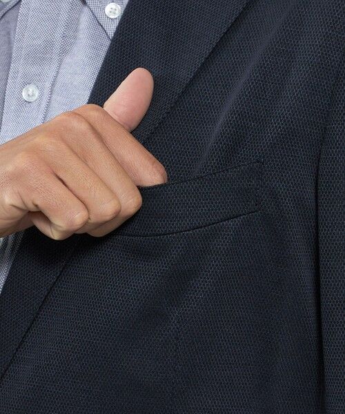 MACKINTOSH LONDON(MENS) / マッキントッシュ ロンドン メンズ ノーカラージャケット | 【FLEX JERSEY】ハイツイストジャージージャケット | 詳細6