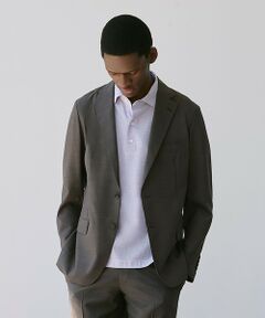 MACKINTOSH LONDON(MENS) / マッキントッシュ ロンドン 　メンズ ノーカラージャケット | 【LEON掲載】【BREASY JACKET】super light weight セットアップジャケット