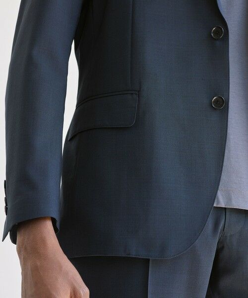 MACKINTOSH LONDON(MENS) / マッキントッシュ ロンドン メンズ ノーカラージャケット | 【LEON掲載】【BREASY JACKET】super light weight セットアップジャケット | 詳細4