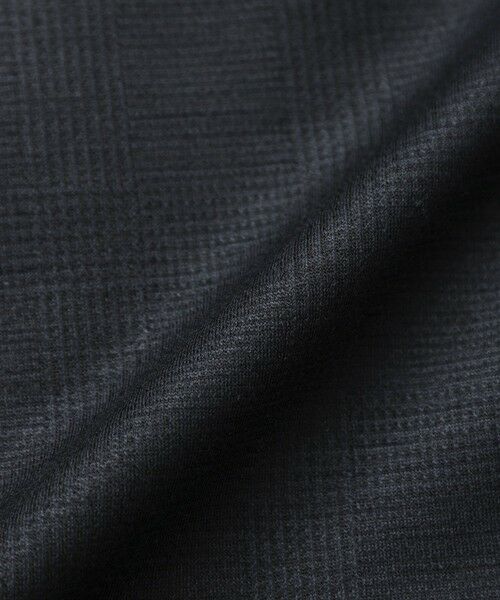 MACKINTOSH LONDON(MENS) / マッキントッシュ ロンドン メンズ ノーカラージャケット | 【FLEX JERSEY】ハイゲージジャカードグレンチェックセットアップジャケット | 詳細11