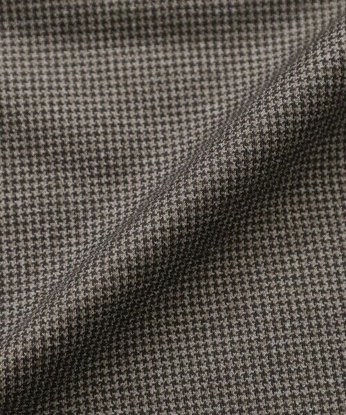 MACKINTOSH LONDON(MENS) / マッキントッシュ ロンドン 　メンズ ノーカラージャケット | 【FLEX JERSEY】ハイゲージジャカードハウンドトゥースセットアップジャケット | 詳細13