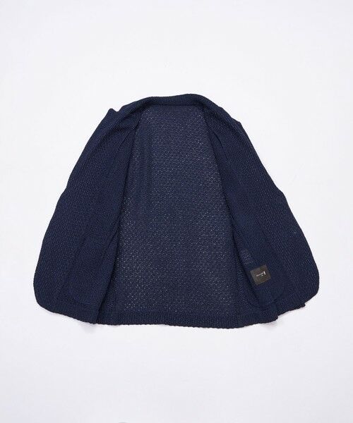 MACKINTOSH LONDON(MENS) / マッキントッシュ ロンドン 　メンズ ノーカラージャケット | ハニカムニットジャケット | 詳細9