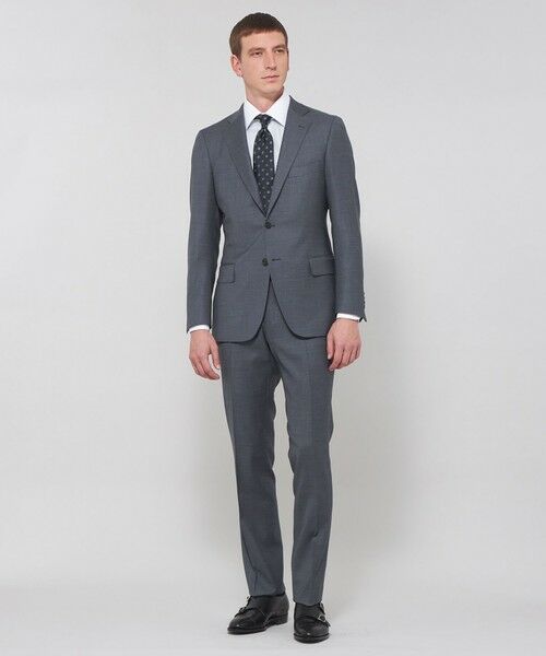 MACKINTOSH LONDON(MENS) / マッキントッシュ ロンドン メンズ セットアップ | 【NEW BRIDGE】【LoroPiana Fabric】マイクロチェックスーツ | 詳細1