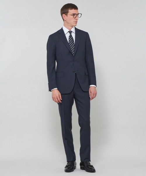 MACKINTOSH LONDON(MENS) / マッキントッシュ ロンドン メンズ セットアップ | 【NEW BRIDGE】【LoroPiana Fabric】マイクロチェックスーツ | 詳細2