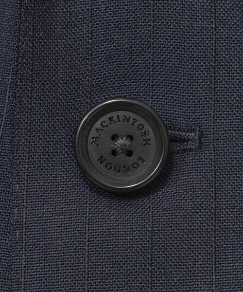 MACKINTOSH LONDON(MENS) / マッキントッシュ ロンドン メンズ セットアップ | 【NEW BRIDGE】【DORMEUIL/ドーメル】シャドーストライプスーツ | 詳細9
