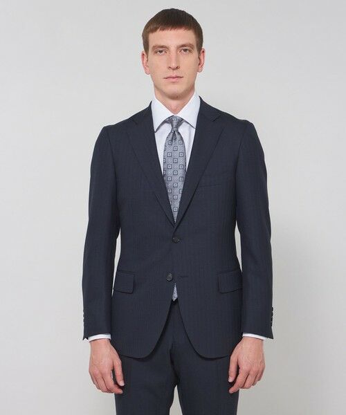 MACKINTOSH LONDON(MENS) / マッキントッシュ ロンドン メンズ セットアップ | 【NEW BRIDGE】【DORMEUIL/ドーメル】シャドーストライプスーツ | 詳細2