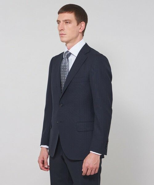 MACKINTOSH LONDON(MENS) / マッキントッシュ ロンドン メンズ セットアップ | 【NEW BRIDGE】【DORMEUIL/ドーメル】シャドーストライプスーツ | 詳細3