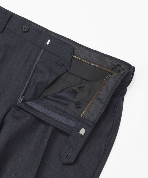 MACKINTOSH LONDON(MENS) / マッキントッシュ ロンドン メンズ セットアップ | 【NEW BRIDGE】【DORMEUIL/ドーメル】シャドーストライプスーツ | 詳細14