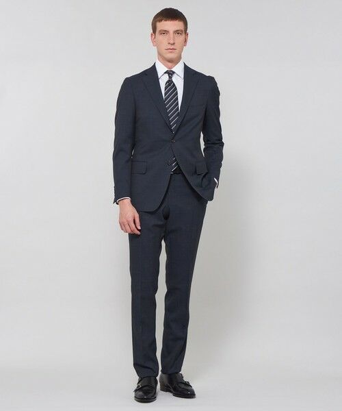 MACKINTOSH LONDON(MENS) / マッキントッシュ ロンドン メンズ セットアップ | 【NEW BRIDGE】【NEW BRIDGE】Super110's ピンドットスーツ | 詳細1