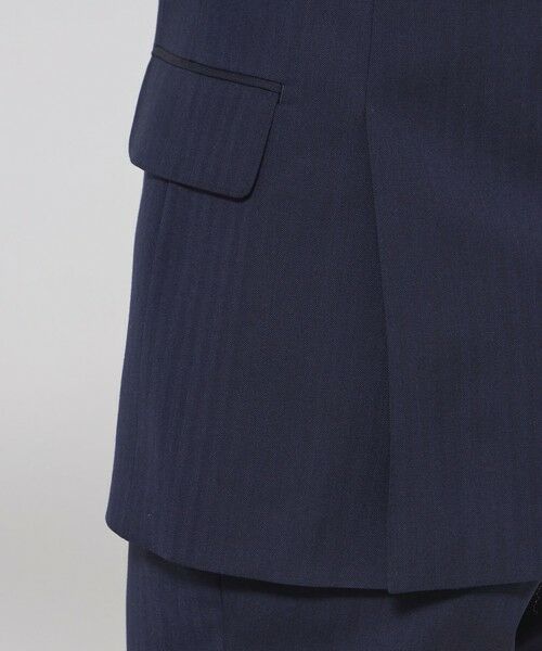 MACKINTOSH LONDON(MENS) / マッキントッシュ ロンドン 　メンズ セットアップ | 【NEW BRIDGE】Super110's ヘリンボーンスーツ | 詳細7