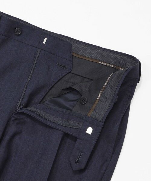 MACKINTOSH LONDON(MENS) / マッキントッシュ ロンドン 　メンズ セットアップ | 【NEW BRIDGE】Super110's ヘリンボーンスーツ | 詳細13