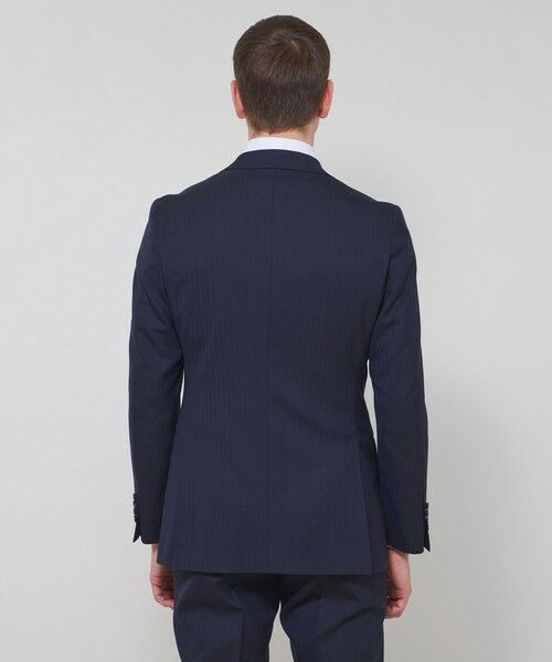 MACKINTOSH LONDON(MENS) / マッキントッシュ ロンドン 　メンズ セットアップ | 【NEW BRIDGE】Super110's ヘリンボーンスーツ | 詳細4