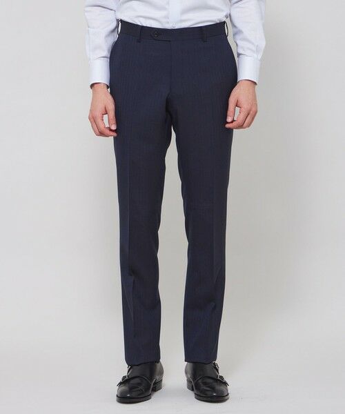 MACKINTOSH LONDON(MENS) / マッキントッシュ ロンドン 　メンズ セットアップ | 【NEW BRIDGE】Super110's ヘリンボーンスーツ | 詳細10