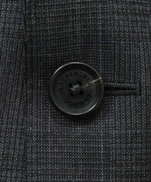 MACKINTOSH LONDON(MENS) / マッキントッシュ ロンドン 　メンズ セットアップ | 【NEW BRIDGE】Super110's コンビネーションチェックスーツ | 詳細9