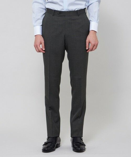 MACKINTOSH LONDON(MENS) / マッキントッシュ ロンドン 　メンズ セットアップ | 【NEW BRIDGE】Super110's コンビネーションチェックスーツ | 詳細11