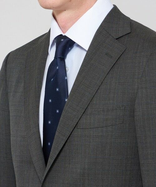 MACKINTOSH LONDON(MENS) / マッキントッシュ ロンドン 　メンズ セットアップ | 【NEW BRIDGE】Super110's コンビネーションチェックスーツ | 詳細5