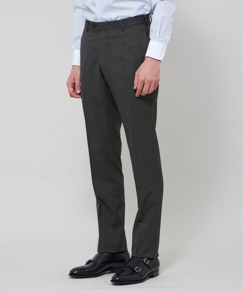 MACKINTOSH LONDON(MENS) / マッキントッシュ ロンドン 　メンズ セットアップ | 【NEW BRIDGE】Super110's コンビネーションチェックスーツ | 詳細12