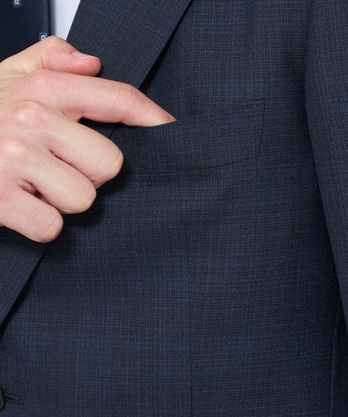 MACKINTOSH LONDON(MENS) / マッキントッシュ ロンドン 　メンズ セットアップ | 【OX BRIDGE】【ZEGNA/ゼニア】メランジチェックスーツ | 詳細5