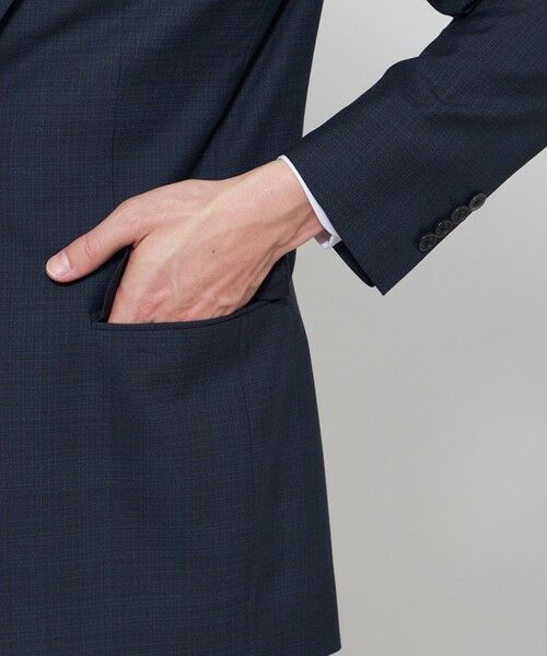 MACKINTOSH LONDON(MENS) / マッキントッシュ ロンドン 　メンズ セットアップ | 【OX BRIDGE】【ZEGNA/ゼニア】メランジチェックスーツ | 詳細6