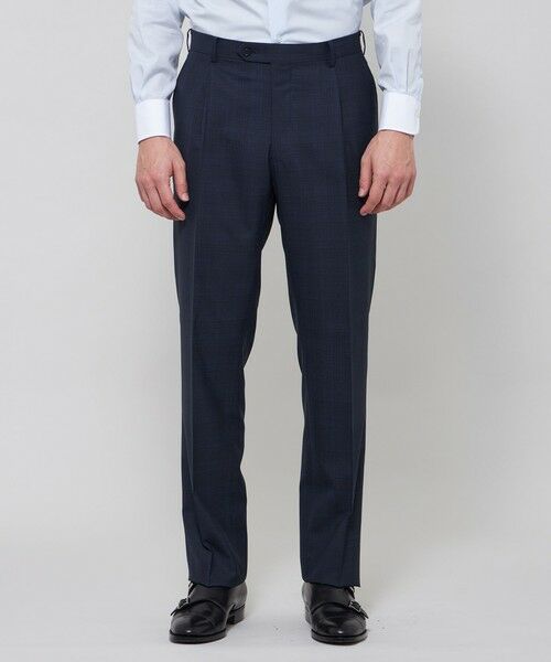 MACKINTOSH LONDON(MENS) / マッキントッシュ ロンドン 　メンズ セットアップ | 【OX BRIDGE】【ZEGNA/ゼニア】メランジチェックスーツ | 詳細10