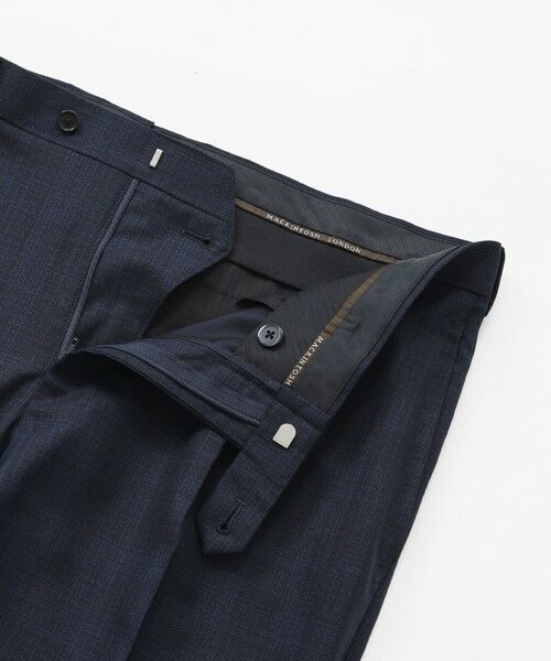 MACKINTOSH LONDON(MENS) / マッキントッシュ ロンドン 　メンズ セットアップ | 【OX BRIDGE】【ZEGNA/ゼニア】メランジチェックスーツ | 詳細13