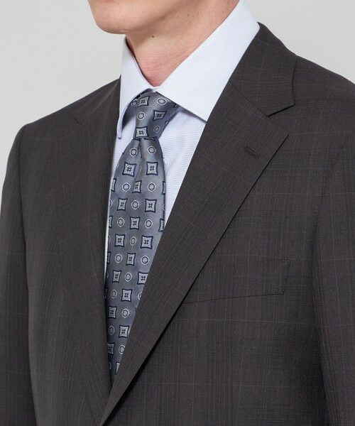 MACKINTOSH LONDON(MENS) / マッキントッシュ ロンドン 　メンズ セットアップ | 【OX BRIDGE】【ZEGNA/ゼニア】コンビネーションチェックスーツ | 詳細5