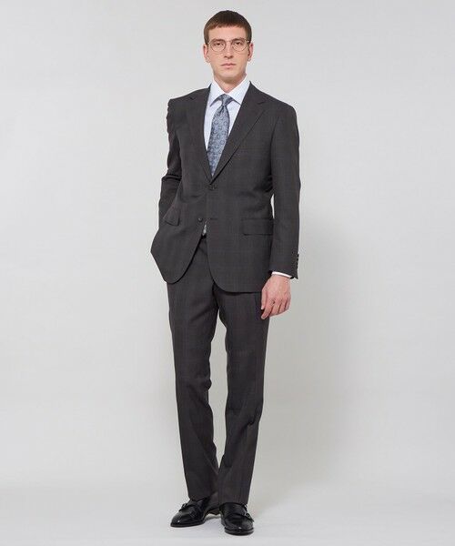 MACKINTOSH LONDON(MENS) / マッキントッシュ ロンドン 　メンズ セットアップ | 【OX BRIDGE】【ZEGNA/ゼニア】コンビネーションチェックスーツ | 詳細1