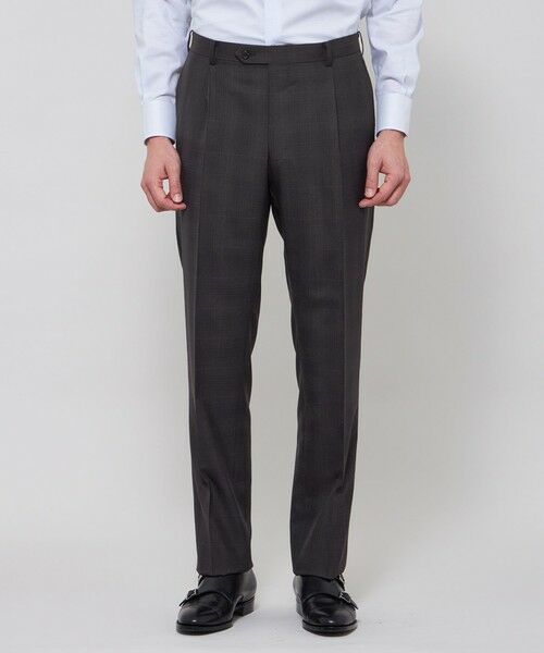 MACKINTOSH LONDON(MENS) / マッキントッシュ ロンドン 　メンズ セットアップ | 【OX BRIDGE】【ZEGNA/ゼニア】コンビネーションチェックスーツ | 詳細10