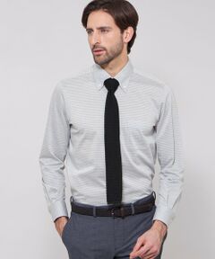 MACKINTOSH LONDON(MENS) / マッキントッシュ ロンドン 　メンズ シャツ・ブラウス | 【FLEX JERSEY】千鳥ジャカードジャージーシャツ