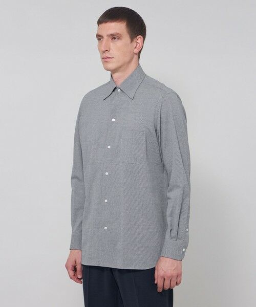 MACKINTOSH LONDON(MENS) / マッキントッシュ ロンドン 　メンズ シャツ・ブラウス | 【FLEX JERSEY】カラミジャージーワンピースカラーシャツ | 詳細5